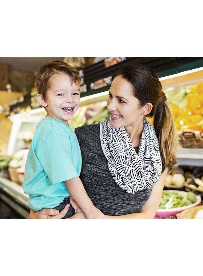 Bebe au Lait Bebe au Lait Premium Cotton Jersey Nursing Scarf - Montauk - Image 3