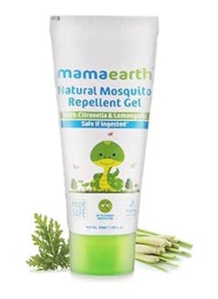 Mamaearth Natural Mosquito Repellent Gel 50ml. DEET Free. Protects from Dengue, Malaria & Chikungunya Pack of 1  - Image 2
