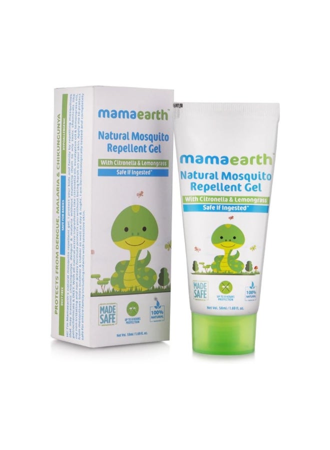 ماما إيرث ماماريث جل طارد البعوض الطبيعي 50 مل. ديت مجاني. يحمي من حمى الضنك والملاريا والشيكونغونيا (عبوة من 1) - Image 4