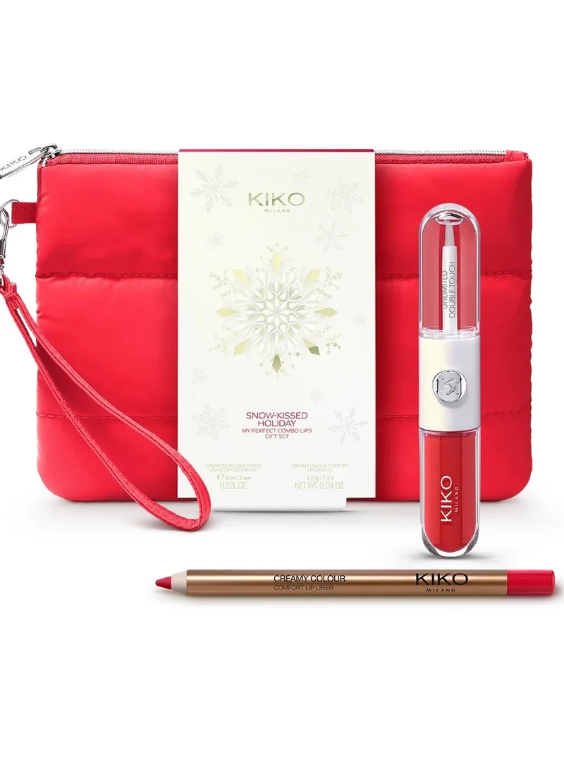 كيكو ميلانو مجموعة هدايا مثالية للشفاه - لمسة احتفالية