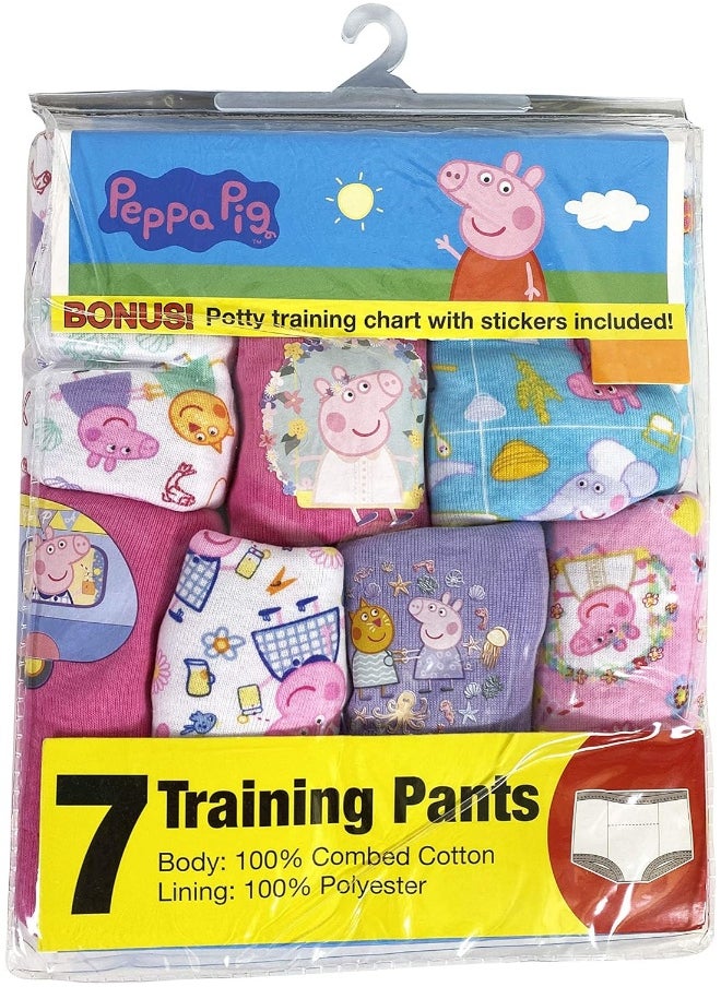 Peppa Pig Peppa Pig Girls Potty Training Pant Multipack  - Image 4