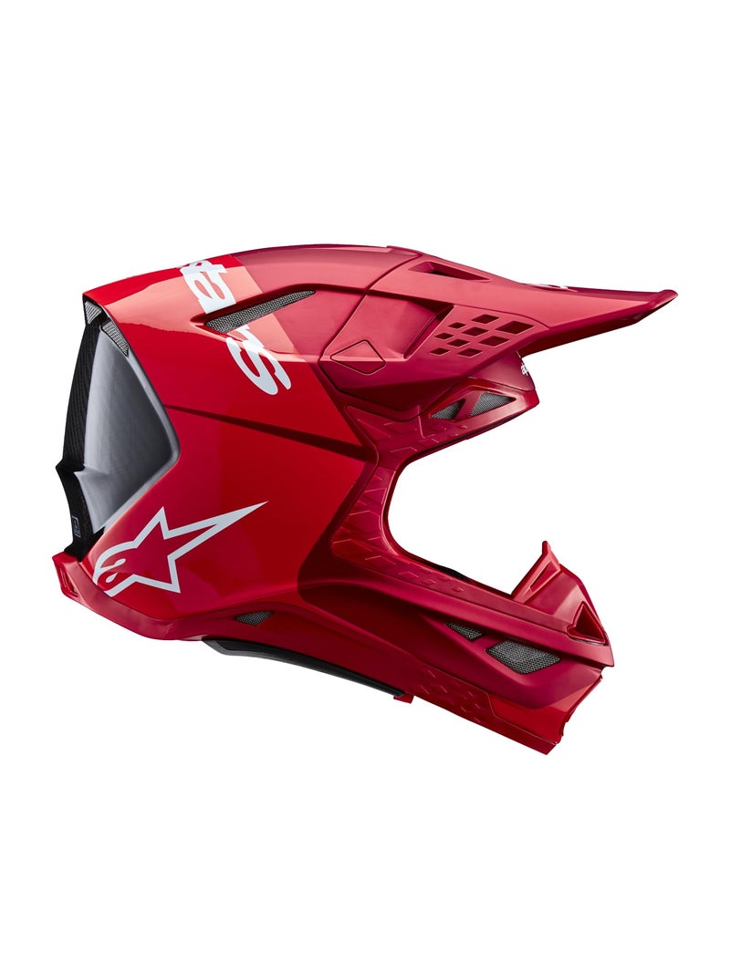 Alpinestars ألبينستارز 8301023-3003-S: خوذة سوبرتيك S-M10 فلوود حمراء فلو/حمراء M&G سم - Image 1