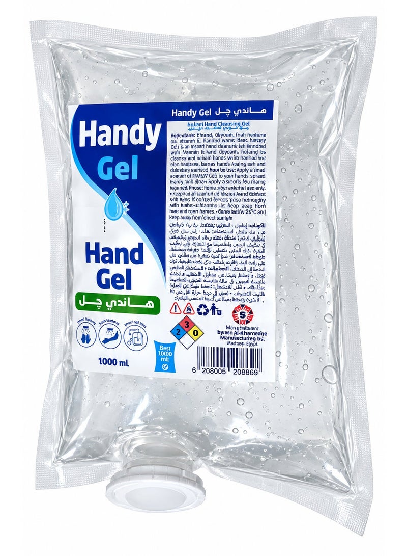 Handy Hand Sanitizer Dispenser Gel Bag 1000ml - Image 2