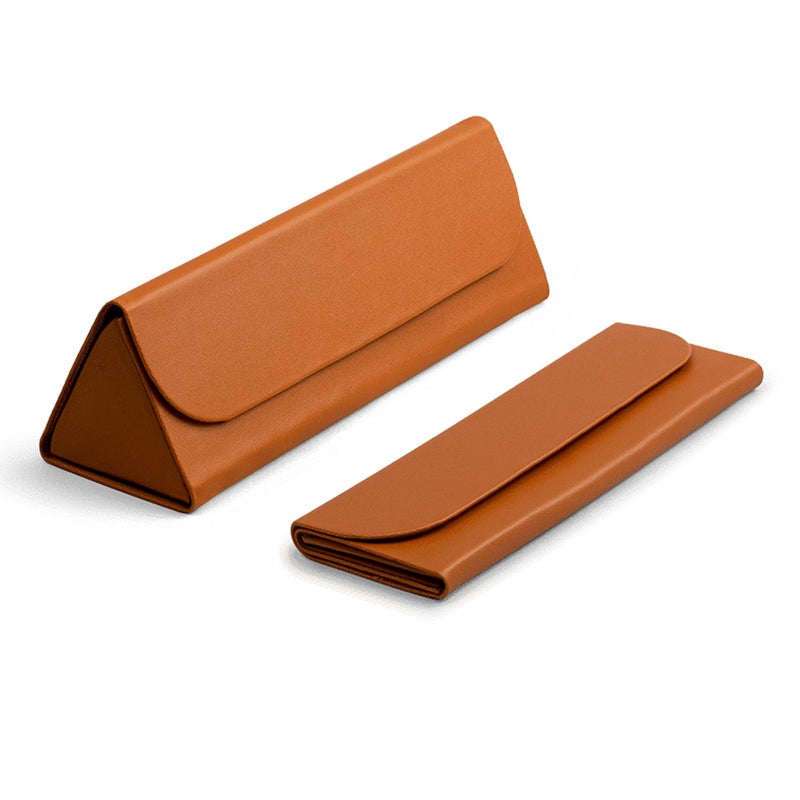 DailyObjects Leather Foldaway Slim Eyewear/Sunglass Case - A Classic and Protective Companion for Your Sunglasses - Image 5