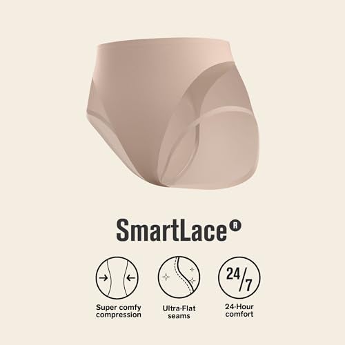 Leonisa Invisible High Waisted Tummy Control Underwear - Shapewear Panties For Women - Image 4