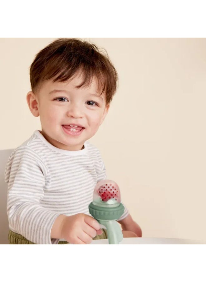 b.box Bbox - Toddler Silicone Fresh Food Feeder   - Sage - Image 2
