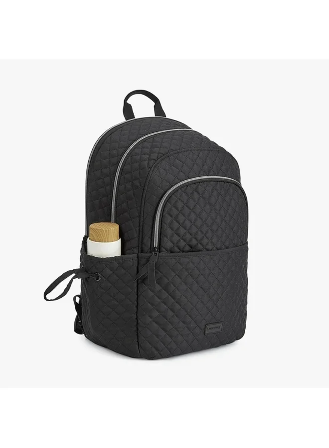 BAGSMART BAGSMART Black The Wanderland Bonchemin 15.6 Inch Campus Backpack