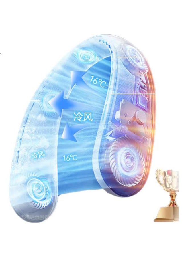 VENIDER Portable Hanging Neck Air Conditioner Mini Fan - Image 2