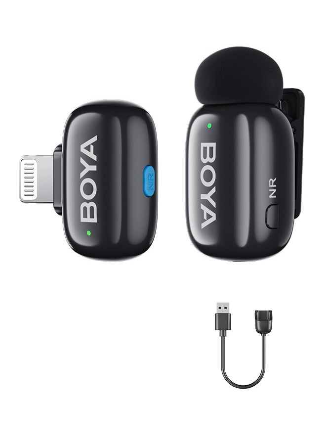 BOYA - BOYA mini-16 Wireless Lavalier Microphone Noise Cancellation Microphone For iPhone Android Smartphones Ultra mini microphone with AI Voice Change, Metal Clip on Mic for Vlogging TikTok YouTube Content Creators Live Streaming Interview Recording - Image 1