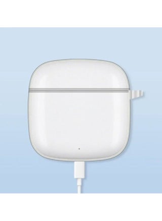Case compatible with Huawei FreeBuds SE 2/SE 3 - Crystal TPU two-part earbud case with key ring - Transparent - view 5