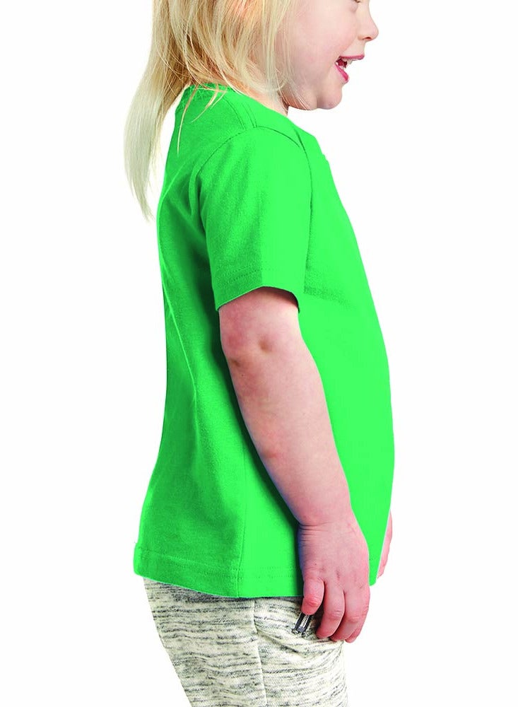 Turkey Kids Girls T-Shirt - Round Neck Short Sleeve Cotton T-Shirt - Celebrate Turkey with Your Little Explorer - Fun Turkish Design - Image 3