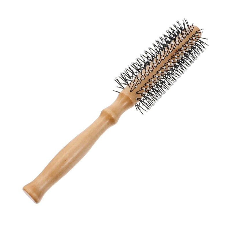 Long lasting universal build Ipetboom Wood Handle Round Hair Styling Comb for Hair Salon and Home Use Lightweight Curved Grip Foldable Modern color selections Daily universal pick Upgraded simple practical design Demand-based stock planning All space matching look Upgraded quality Longevity upgraded craftsmanship Closed & open space compatible Carefully selected material Medium weight Flexible purchase choices User tested optimized build Market need oriented construction Dense material Popular trusted craftsmanship Regulated warehouse storage Anti topple design Carefully selected solid material Big & small space compatible KSA market popular practical build Good ventilation Diverse requirement fit Labor saving optimized design - Image 1