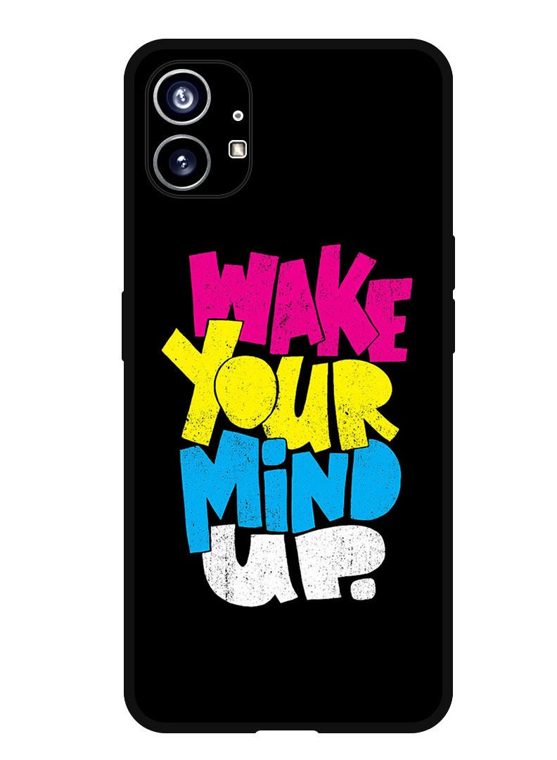 Theodor Protective Case Anti Scratch Shock Proof Bumper Cover For Nothing Phone 1 Wake your mind - Image 1