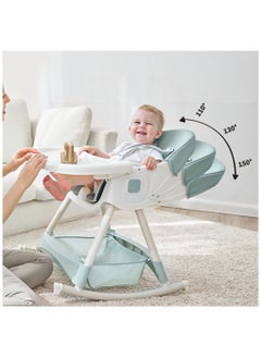 FULL JOY Adjustable Multifunctional Portable Foldable Dining Highchair With Removable Tray  - Image 5