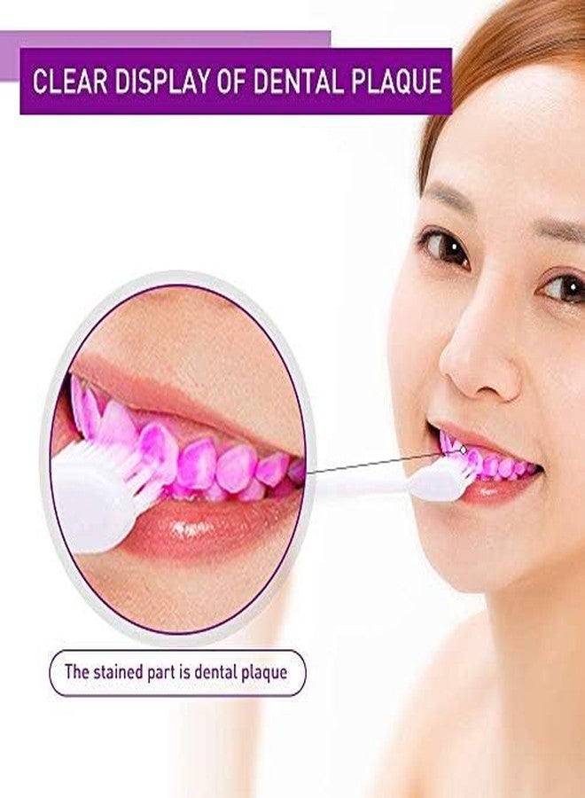 Y-Kelin Dental Plaque Disclosing Tablets for Kids & Adults - Showing Plaque by Changing Color - Helps Teach Brushing Habits for Clean Teeth - 108Count - Image 3