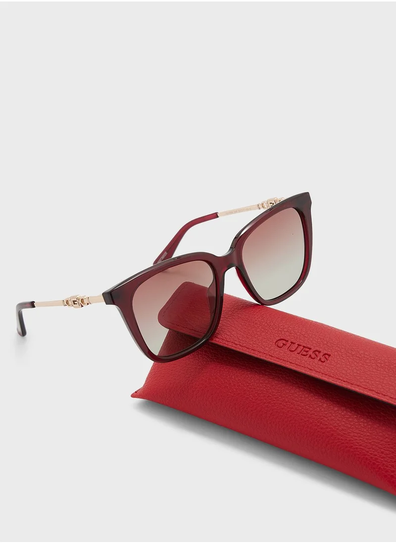 GUESS Gradient Rectangle Shape Sunglasses