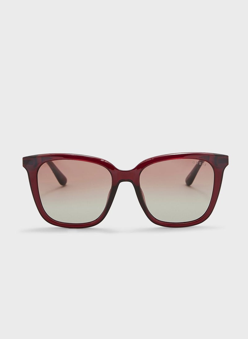 GUESS Gradient Rectangle Shape Sunglasses - Image 2