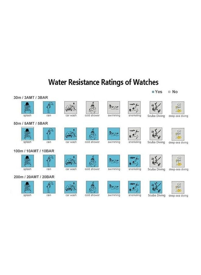 Chenxi Women's Classic Wrist Watch  Silver/Blue - Image 4