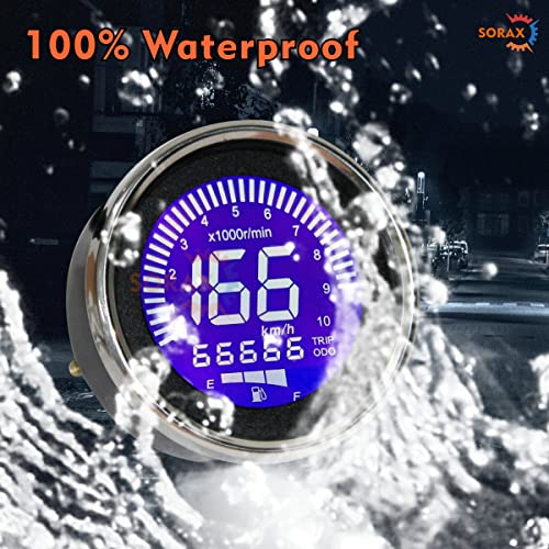SORAX Digital Speedometer LCD Screen Display Comes in Multicolor for (Royal Enfield Standard 350,500, Royal Enfield Classic 350,Electra 350) - Image 4