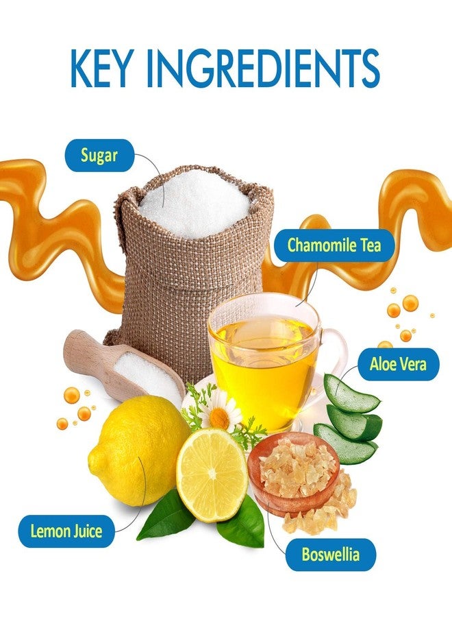 MOOM شمع إزالة الشعر العضوي MOOM للرجال مع الألوة فيرا والبابونج - شمع ناعم للبشرة الحساسة وشعر الرجال - مثالي للظهر والصدر والحواجب والجسم - 6 أونصة - Image 3