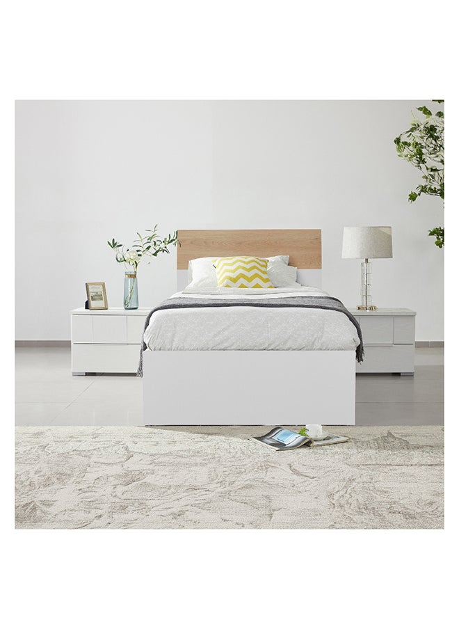 Home Box Milan Single Bed with Drawers 90 x 84.5 x 200 cm  - Image 1