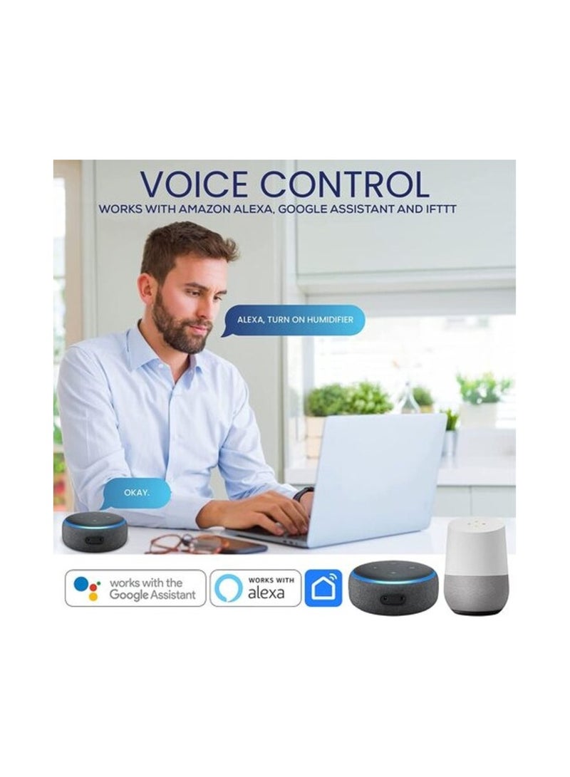 كاروسكي مشترك كهرباء ذكي واي فاي تمديد 6FT وصلات طاقة سلك حماية الجهد الزائد مقبس 4-Way 4 منافذ USB - Image 4