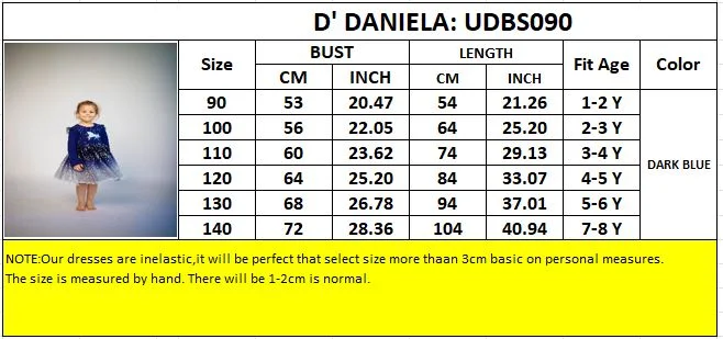 D'Daniela D' Daniela - Unicorn  with Stars Dress - Dark Blue