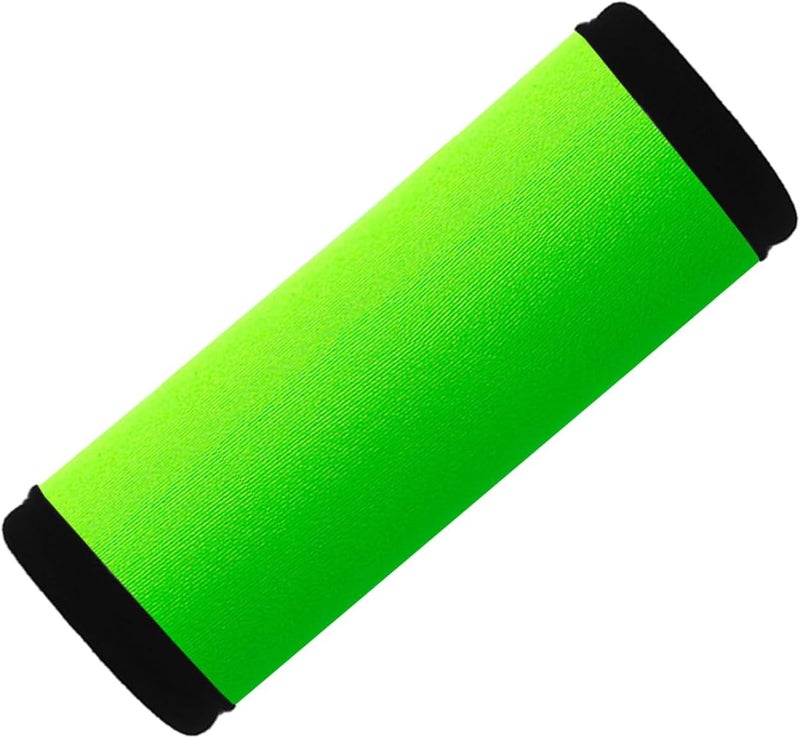 Hibate 5pcs Neoprene Luggage Handle Wrap for Suitcase Identifier Luggage Makers Covers Wraps Travel Accessories - Fluorescent Green - Image 5