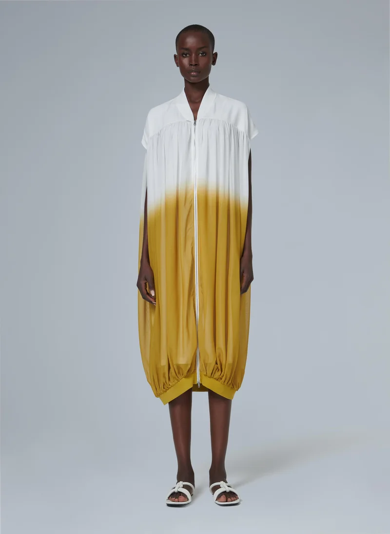 leem Ombre Print Kaftan