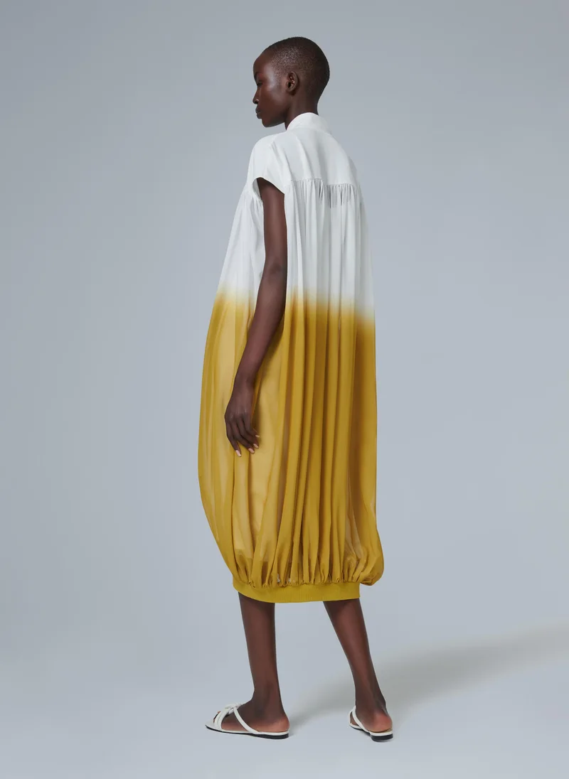 leem Ombre Print Kaftan