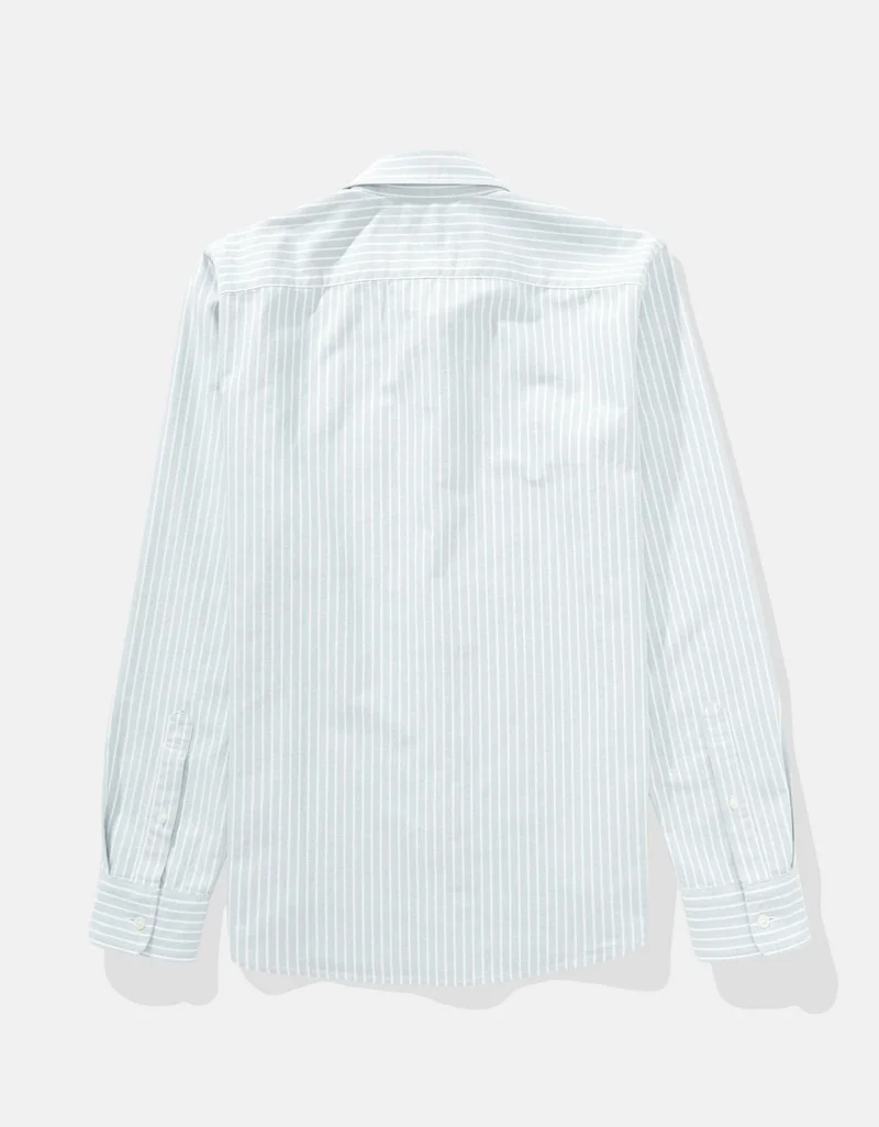 American Eagle  AE Slim Fit Everyday Oxford Button-Up Shirt for Men | Best Price UAE