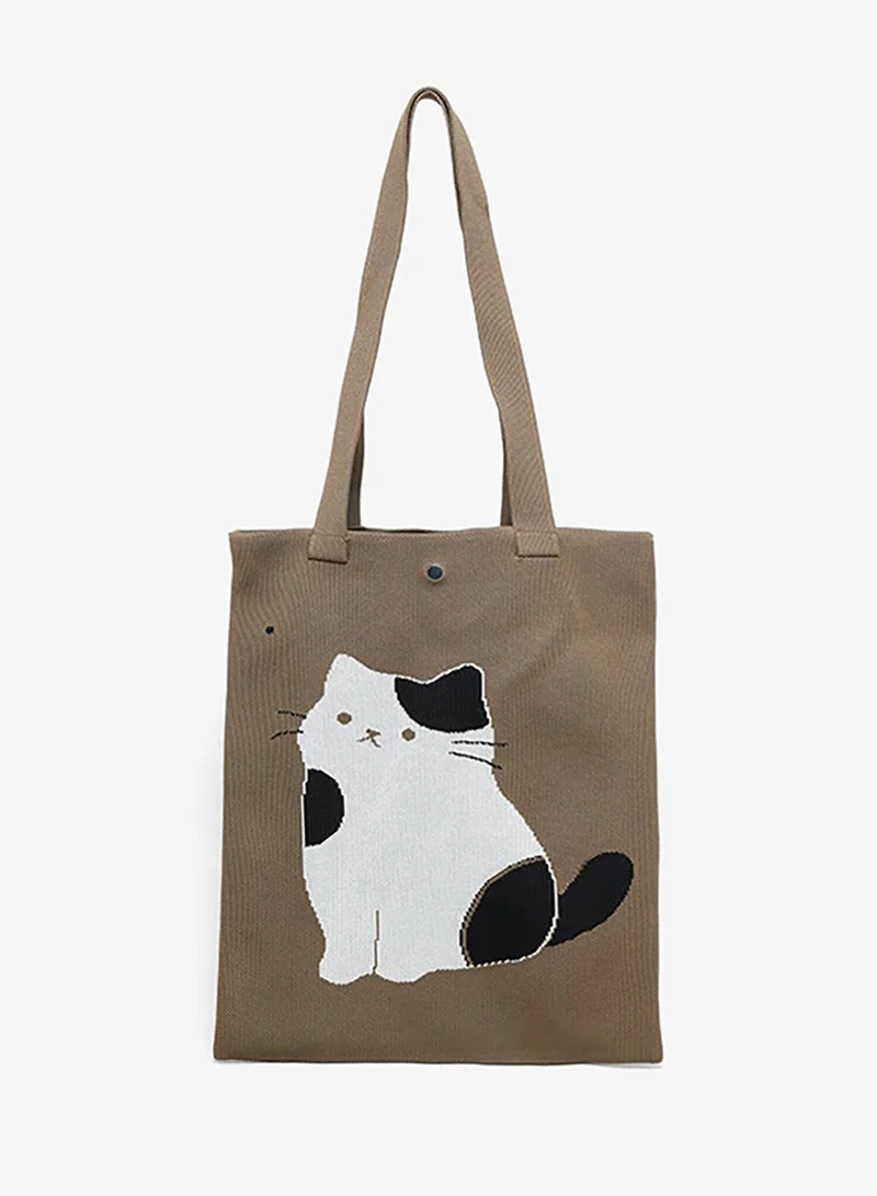 Patterned Shoulder Bag