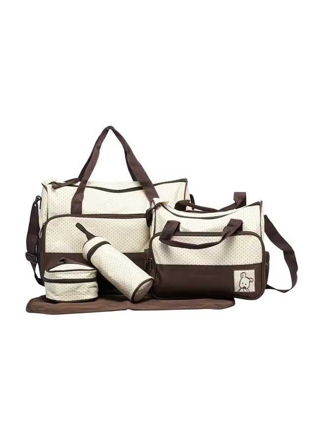 ORiTi 5-In-1 Dots Printed Diaper Bag Set  - Image 3