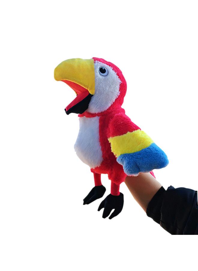 Bluejw Yiwu Toys New Big Bird Plush Toy Cartoon Hand Doll Hot Selling Children's Doll Woodpecker Peacock - Image 1