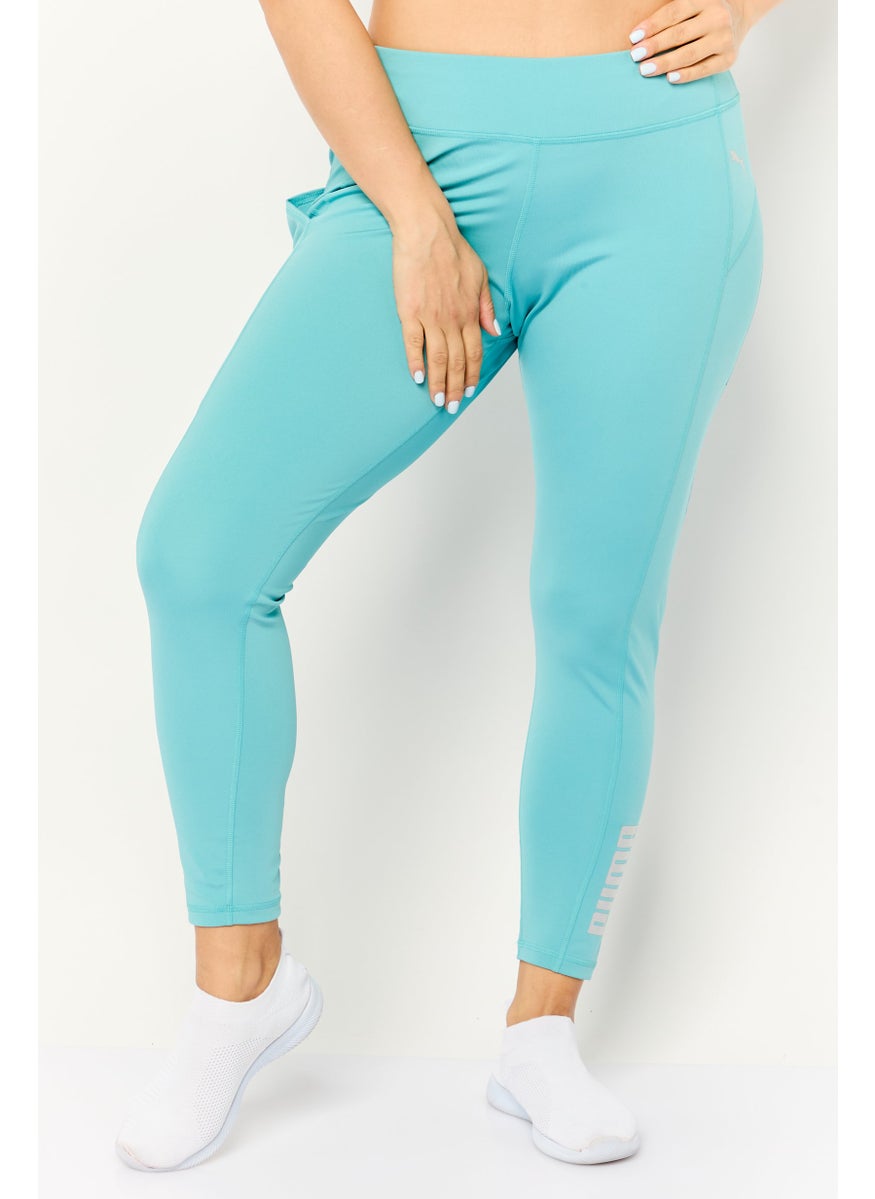 PUMA Women Sportswear Fit Outdoor Tights, Turquoise  - Image 1