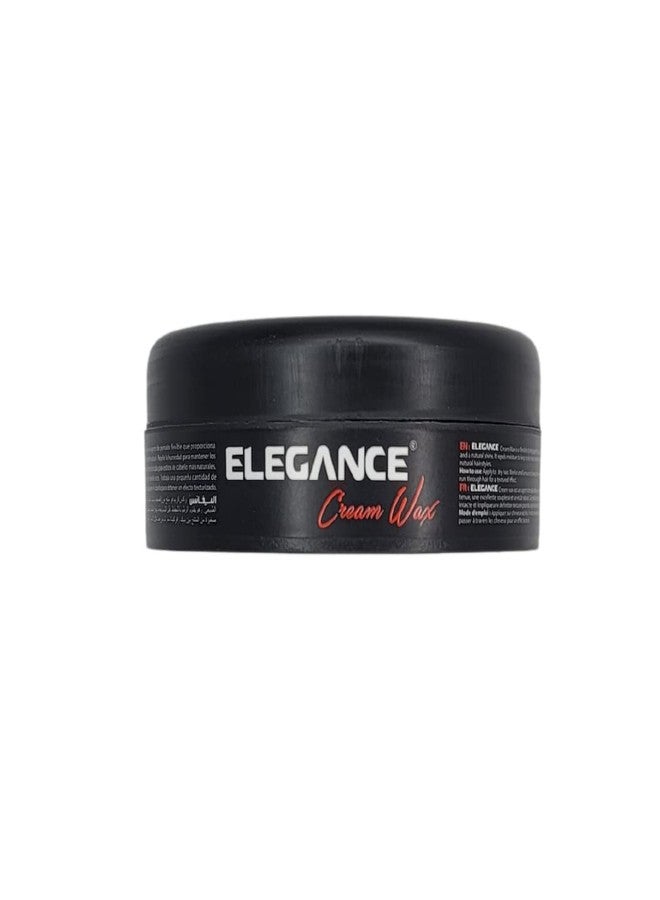 E Elegance Elegance Hair Cream Wax - Moisturizing Natural Look - Extra Nourishment - Enhanced Volume and Texture - Hair Cream Wax for Men and Women -4.73 Oz - Image 2