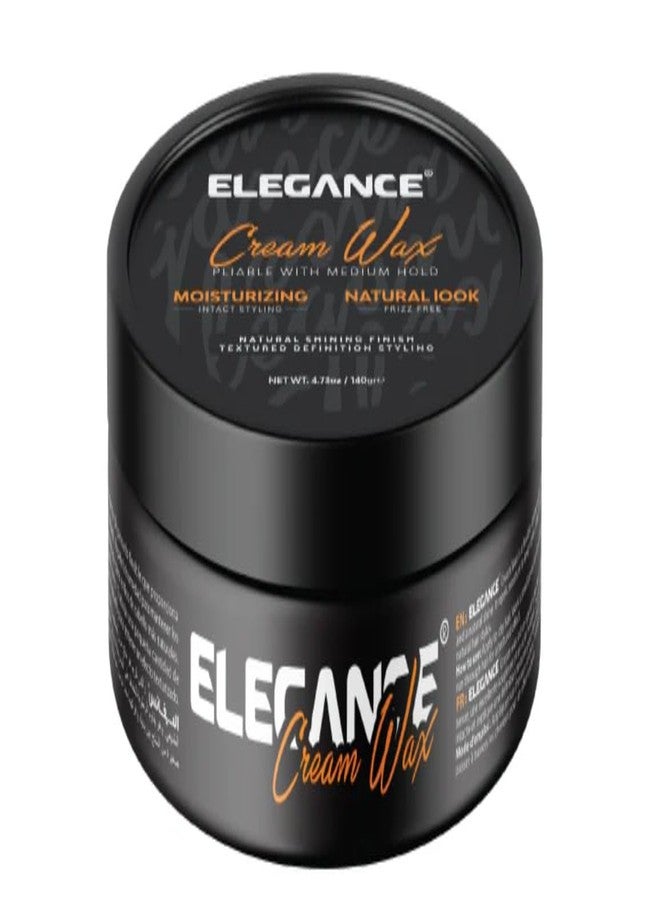 E Elegance Elegance Hair Cream Wax - Moisturizing Natural Look - Extra Nourishment - Enhanced Volume and Texture - Hair Cream Wax for Men and Women -4.73 Oz - Image 4