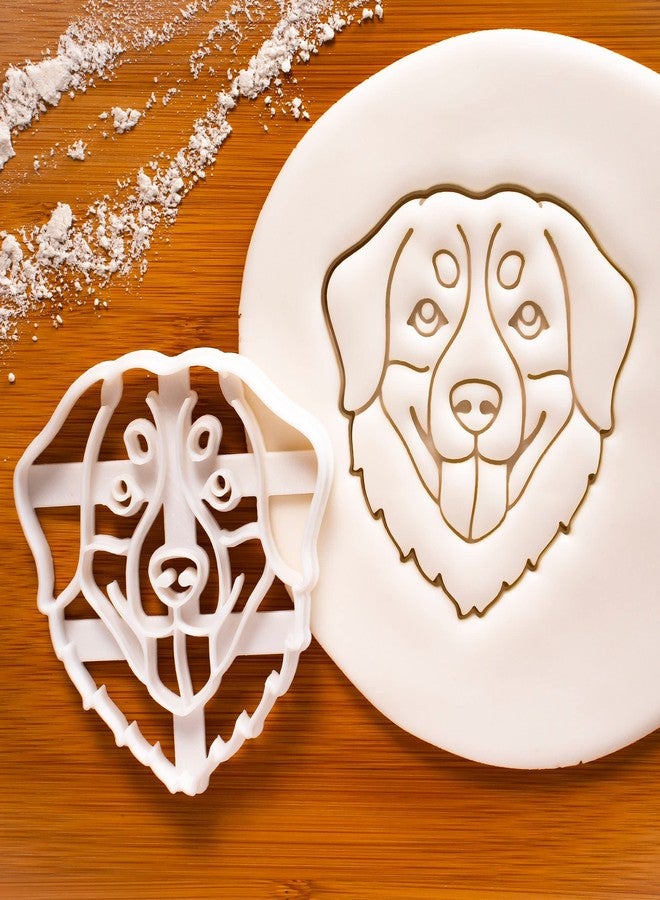 Bakerlogy قطاعة بسكويت على شكل وجه كلب جبل بيرنيز، قطعة واحدة - بيكرلوجي - Image 2