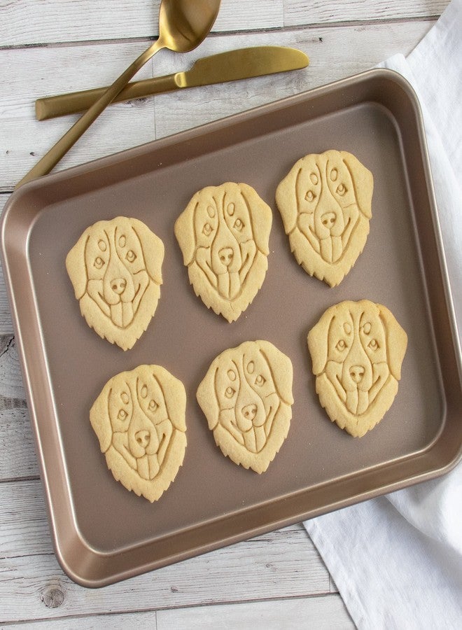 Bakerlogy قطاعة بسكويت على شكل وجه كلب جبل بيرنيز، قطعة واحدة - بيكرلوجي - Image 3