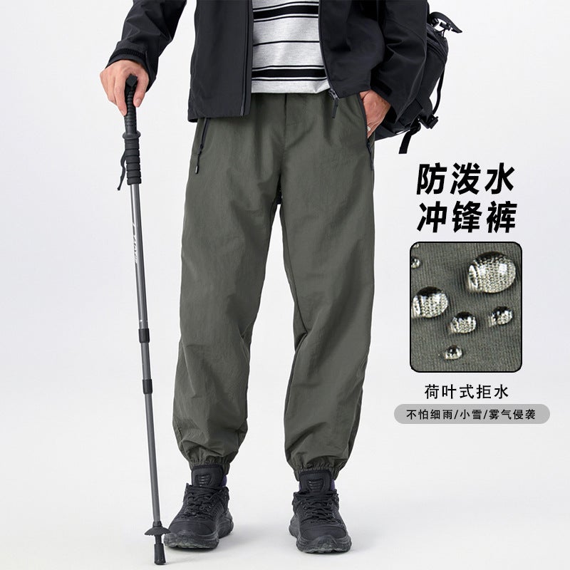 Overalls Men'S Casual Pants Spring And Autum Waterproof Assault Pants Straight Wide Leggings For Women - Image 3