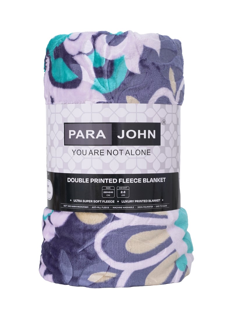 PARAJOHN Para John Warmee Flannel Fleece Blanket – Ultra Soft Polyester Double Bed Blanket 220×240 cm - Image 4