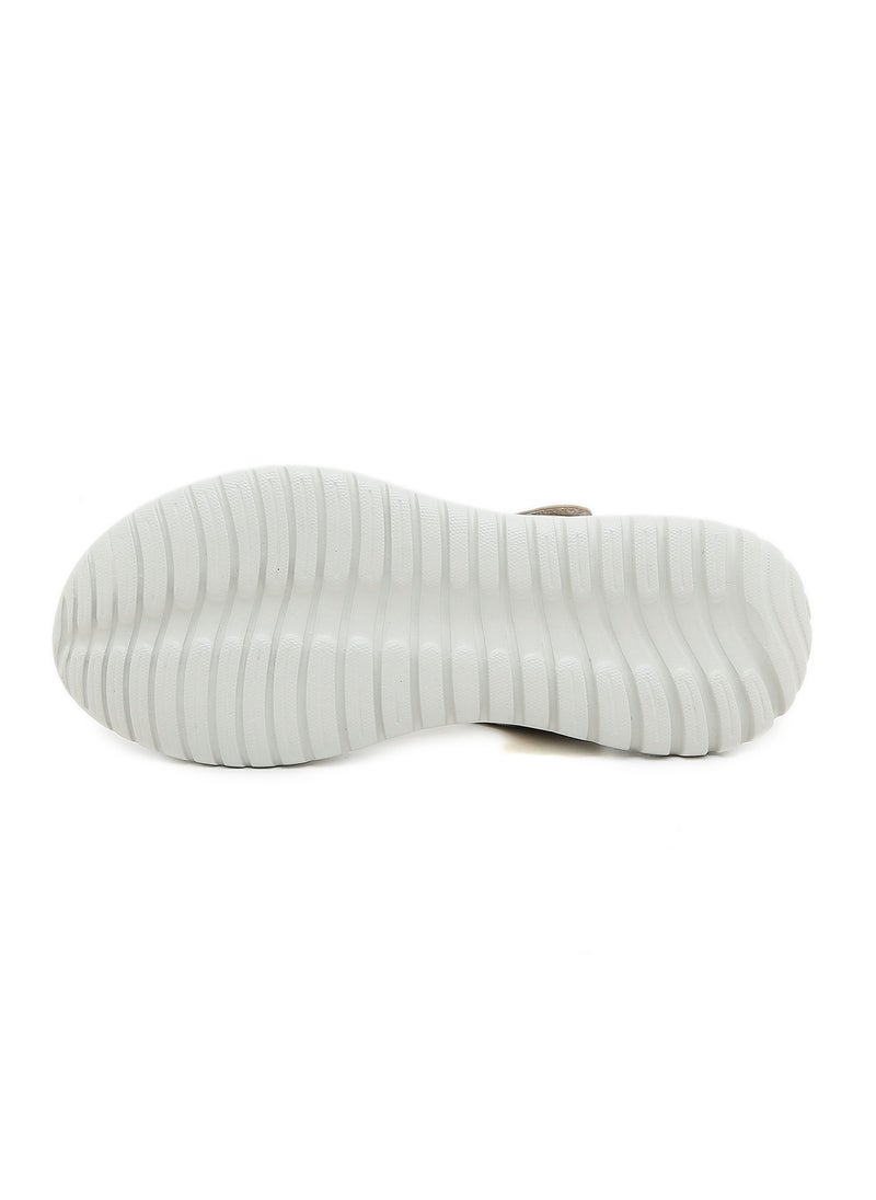 SIKETU Summer Women Light Comfortable Elastic Sandals Beige  - Image 3