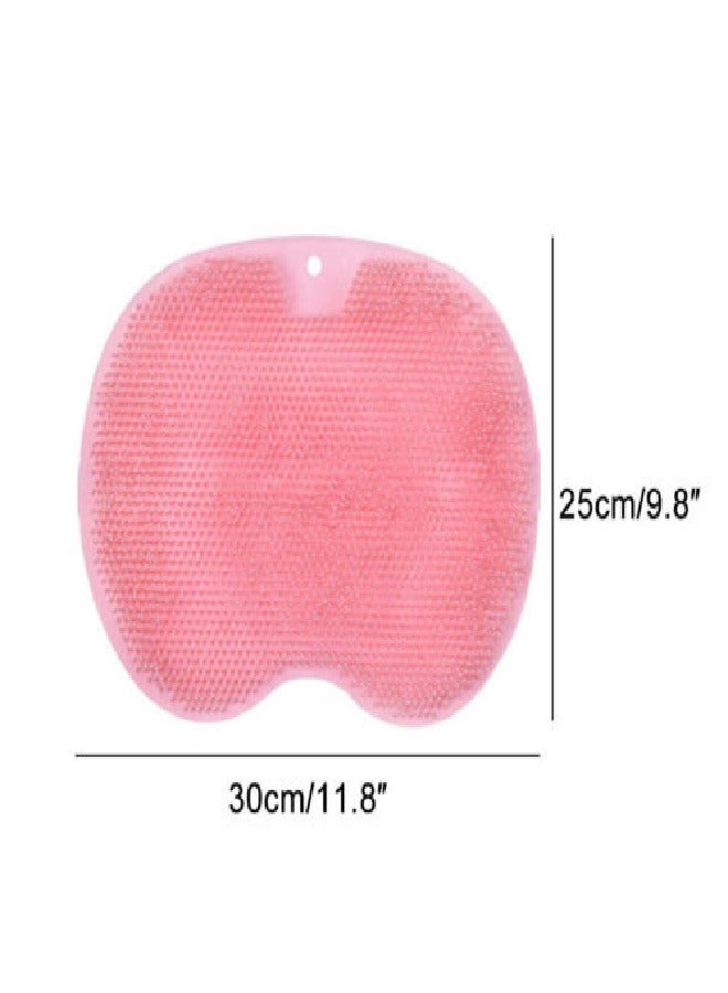 Silicone Foot Scrubber for Shower Floor, Foot Scrubbing Mat for Shower, Foot and Back Washer, Massage Pad with Suction Cups - Image 4