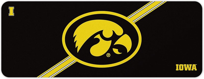 SOAR NCAA Multifunctional Water-Resistant Desk Mat, Iowa Hawkeyes - Image 1