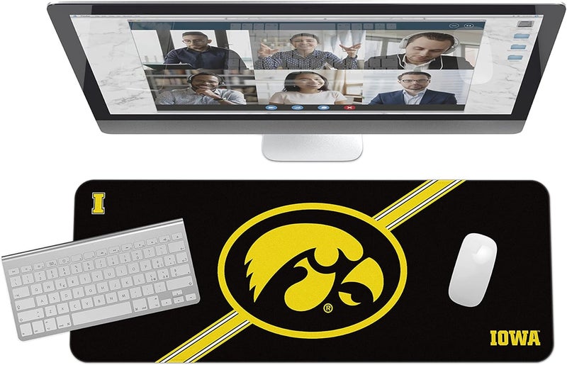 SOAR NCAA Multifunctional Water-Resistant Desk Mat, Iowa Hawkeyes - Image 2