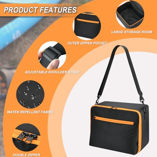 Cosmos Paddle Board Pump Carry Bag Compatible with Outdoor SUP Air Pump Portable Storage Case Bag for Carrying Air Pump for SUP Paddle Board Kayak Boat Trent in Travel Water Sports - Image 3