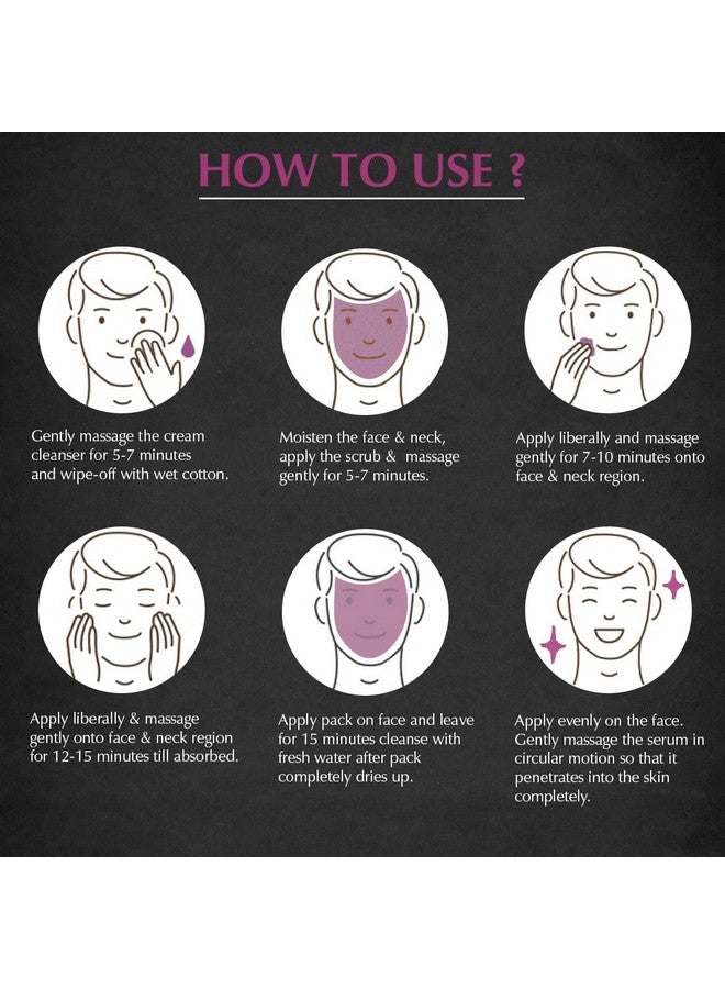 MAN CODE Mancode Brighten My Skin Facial Kit For Men | Salon-Like Glowing Skin In 6 Easy Steps | Improves Skin Texture | Instant Glow | Suitable For All Skin Types - 3 x 58 G (Pack of 3) - Image 3