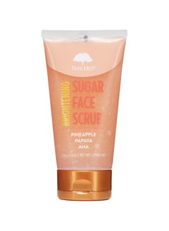 Tree Hut TREE HUT BRIGHTENING PINEAPLE & PAPAYA FACE SCRUB-210G  - Image 1