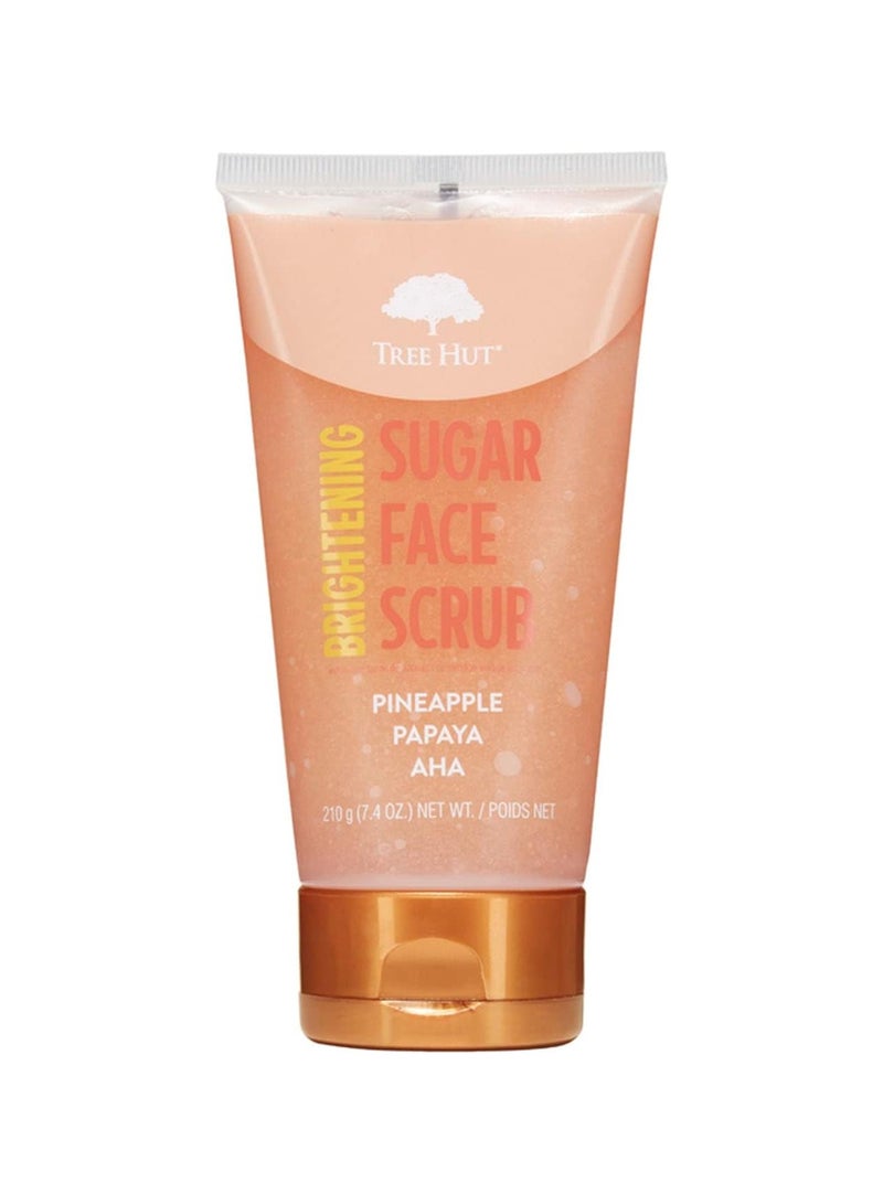 TREE HUT BRIGHTENING PINEAPLE & PAPAYA FACE SCRUB-210G - Image 3