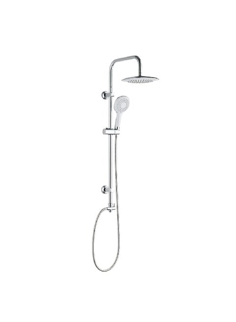 Wall Mounted Installation Retro Fit Shower System Chrome 6.5 x 98 x 35 cm DF598